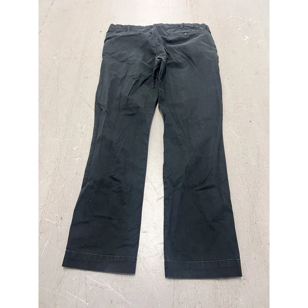 Polo Ralph Lauren Men's Black Classic Fit Chino‎ Pants 38x30 Cotton Casual